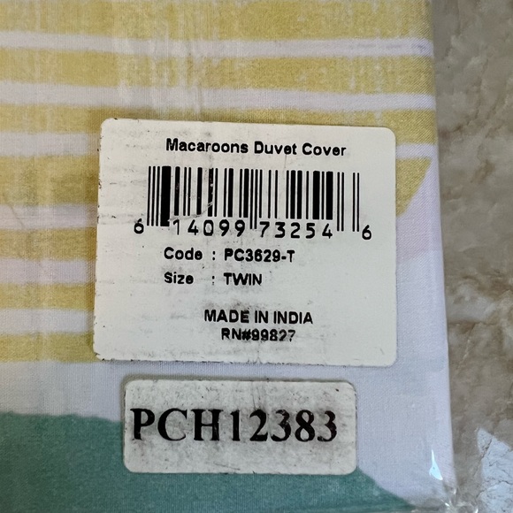 Annie Selke NWT Twin Duvet Cover + a Euro & a Standard size Sham - Picture 8 of 8